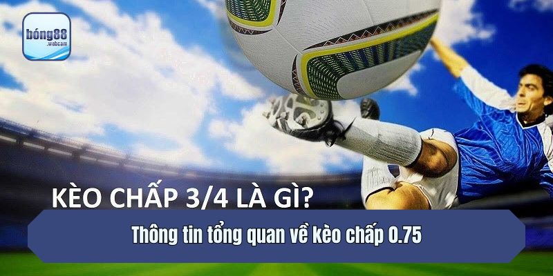 Thông tin tổng quan về kèo chấp 0.75